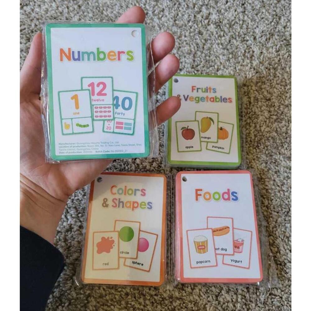 Kids learning cards